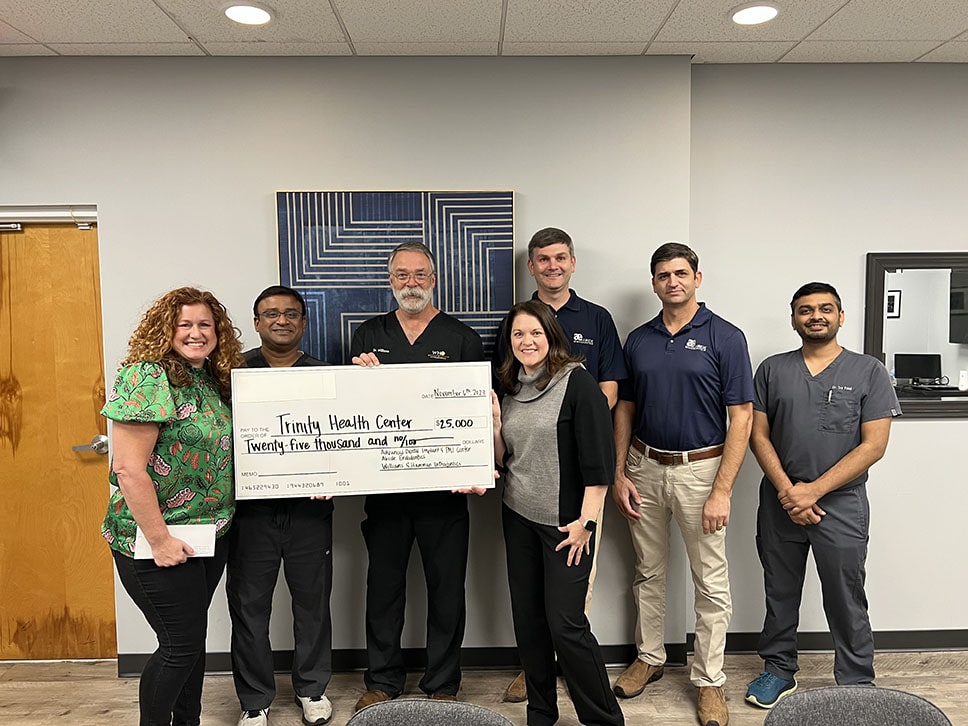 Donating to Trinity Health Center